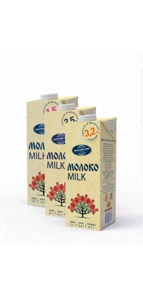 фотография продукта Молоко тетрапак 3,2%... реал