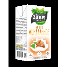 фотография продукта Zinus Миндальное молоко, 1 л ТВА
